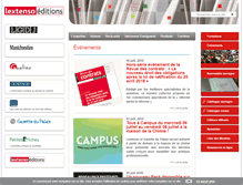 Tablet Screenshot of lextenso-edition.com